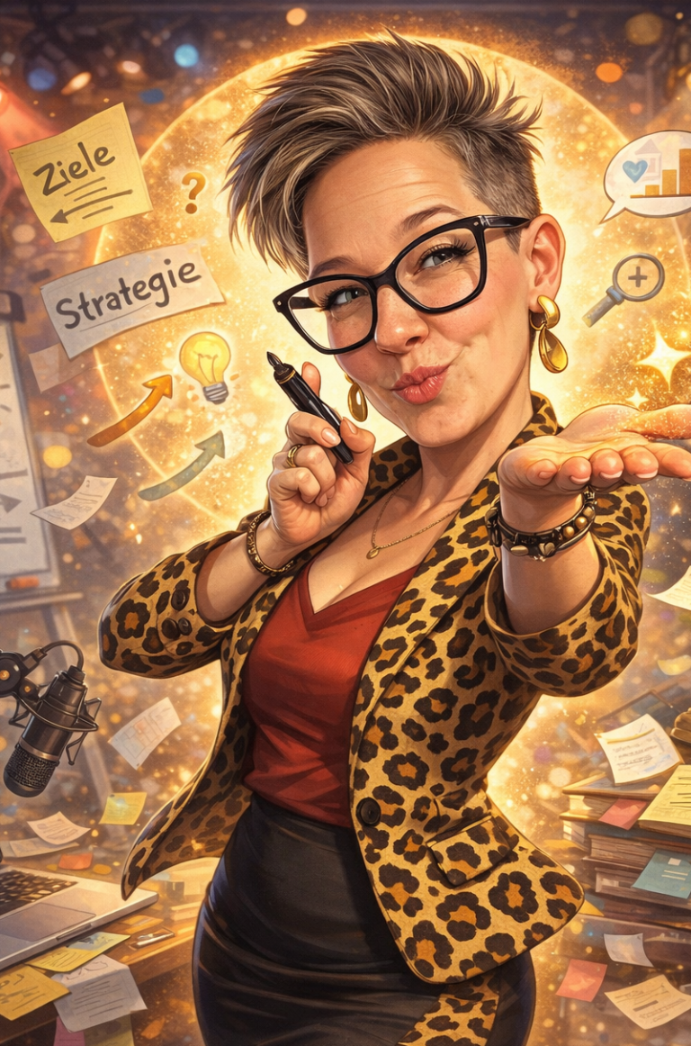 Stefanie Kuhn-Ebenroth KI-generiert als Selbstliebetrainerin KI-Bild als Trainerin